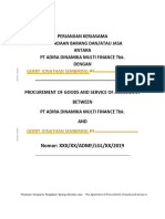 GERRY JONATHAN SEMBIRING Perjanjian Kerjasama Standard Procurement Bilingual