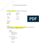 Problems Involving Systems of Linear Equations in Two Variables