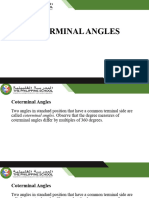 Math 11 - Coterminal Angles