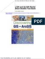 Dwnload Full Discovering Gis and Arcgis Rental Only 2nd Edition Shellito Test Bank PDF