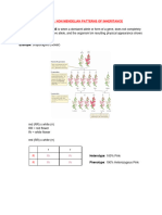 Lesson#2 - Non Mendelian Patterns of Inheritance