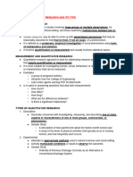 Lesson - Quantitative Research and Its Type