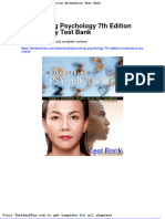 Dwnload Full Discovering Psychology 7th Edition Hockenbury Test Bank PDF