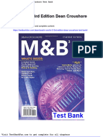 Dwnload Full M and B 3 3rd Edition Dean Croushore Test Bank PDF