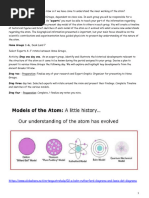 History of The Development of Atomic Theory