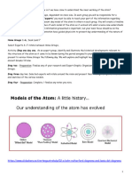 History of The Development of Atomic Theory