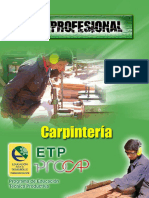 Perfil Profesional Carpinteria en Madera
