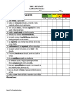 CRITERIOS DE EVALUACIÓN TALLER Familiar