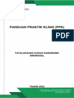 PPK Tatalaksana Kasus Karsinoma Sinonasal