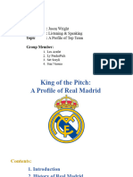 A Profile of Real Madrid