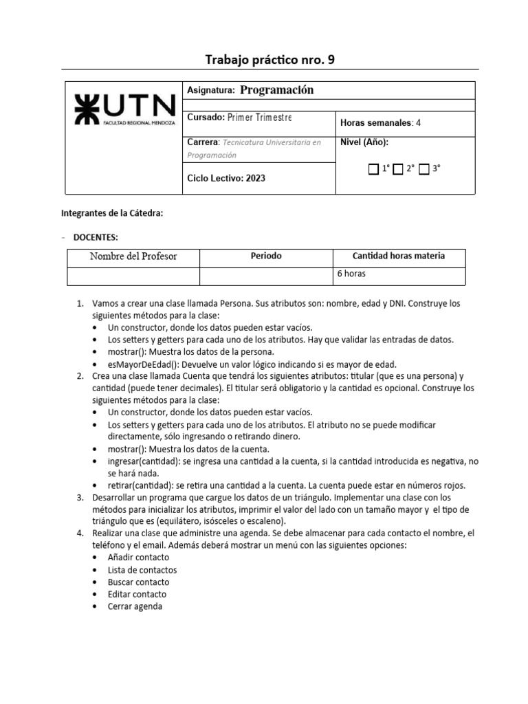 Trabajo pr ctico nro 9 programaci n 1 1 pdf inform tica