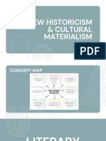 New Historicism & Cultural Materialism