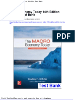 Dwnload Full Macro Economy Today 14th Edition Schiller Test Bank PDF