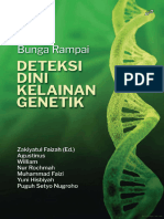 Buku Bunga Rampai Deteksi Dini Kelainan Genetik