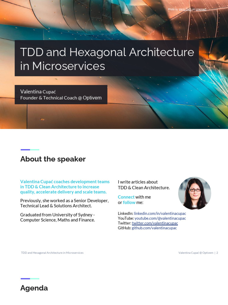 Microservices TDD & Architecture Guide | PDF | Unit Testing | Software ...