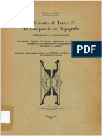 Suplem Al Tomo IV Del Compendio de Topografia