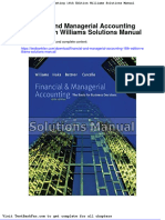 Dwnload Full Financial and Managerial Accounting 16th Edition Williams Solutions Manual PDF