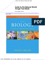 Dwnload Full Biology A Guide To The Natural World 5th Edition Krogh Test Bank PDF