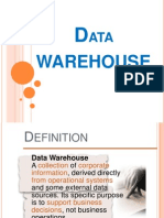 Data Warehousing Present