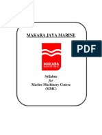 Syllabus Marine Machinery Course