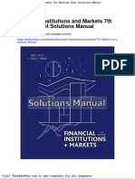 Dwnload Full Financial Institutions and Markets 7th Edition Hunt Solutions Manual PDF