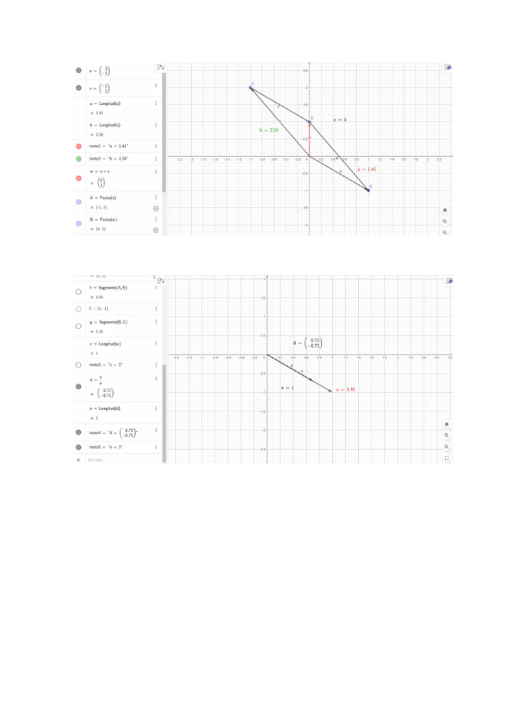 Geogebra 2.1 | PDF