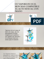 Porque Vaporeon Es El Pokemon Mas Compatible para