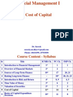 8. Cost of Capital