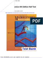 Dwnload Full Macroeconomics 6th Edition Hall Test Bank PDF