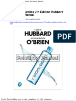 Dwnload Full Macroeconomics 7th Edition Hubbard Solutions Manual PDF