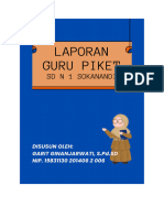 Laporan Guru Piket SDN 1 Sokanandi