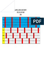 Jadwal Security Januari 2024