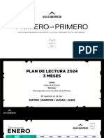 Primero Lo Primero - Calendario