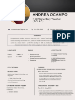 Ocampo Andrea 2024 Resume