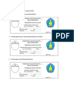 Format Contoh Papan Nama Lembaga