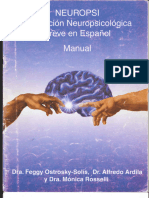 Neuropsi Breve Manual 5 PDF Free