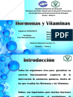 Bioquímica Hormonas y Vitaminas (Presentación)