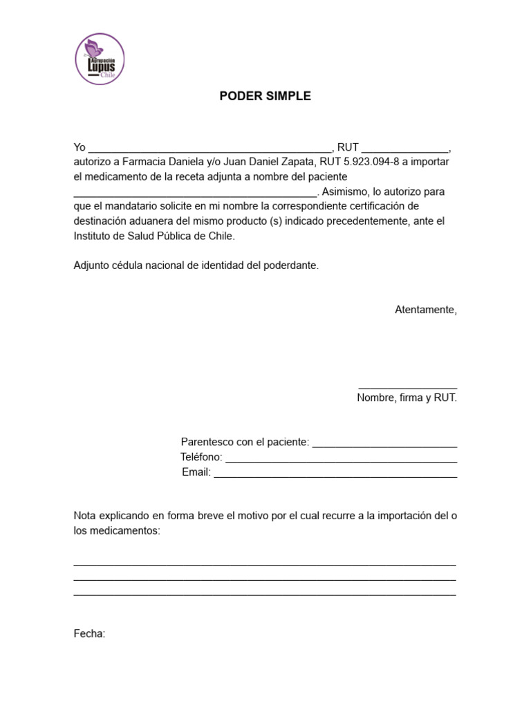 Autorización para Importar Medicamentos | PDF | Derecho