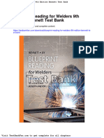 Dwnload Full Blueprint Reading For Welders 9th Edition Bennett Test Bank PDF