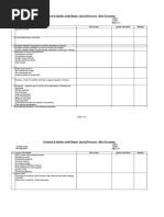 Heat Treatment Process Audit