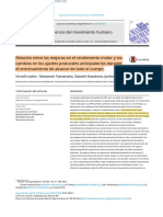 Relationship Between Improvements in Motor Performance and Changes in Anticipatory Postural Adjustments During Whole-Body Reaching Training - En.es