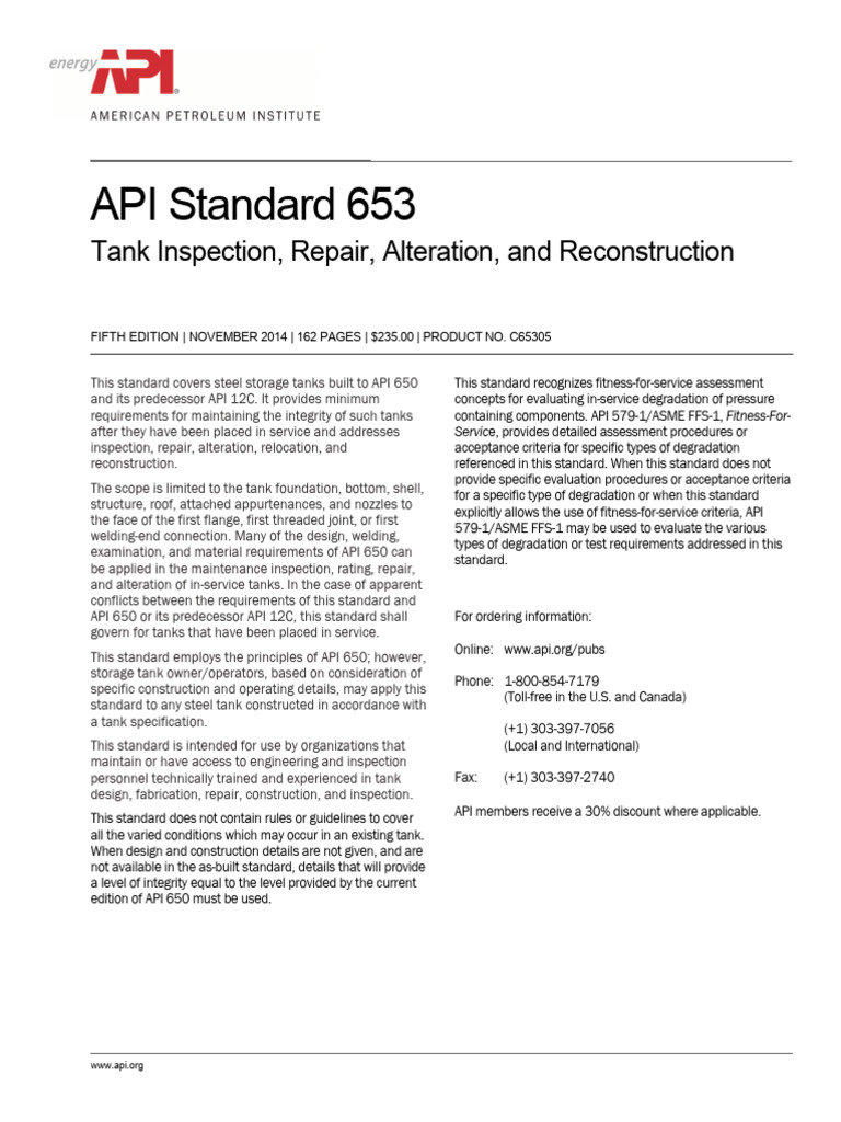 Api Std 521 2020
