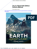 Dwnload Full Earth Portrait of A Planet 6th Edition Marshak Solutions Manual PDF