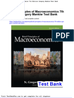 Dwnload Full Brief Principles of Macroeconomics 7th Edition Gregory Mankiw Test Bank PDF