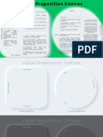 White Neomorphic Customer Value Proposition Canvas Brainstorm