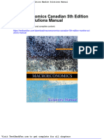 Dwnload Full Macroeconomics Canadian 5th Edition Mankiw Solutions Manual PDF