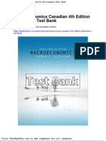 Dwnload Full Macroeconomics Canadian 4th Edition Williamson Test Bank PDF