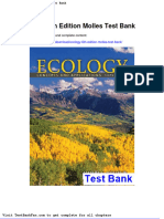Dwnload Full Ecology 6th Edition Molles Test Bank PDF