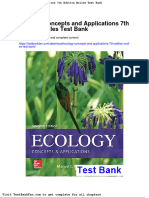 Dwnload Full Ecology Concepts and Applications 7th Edition Molles Test Bank PDF