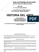 Programa de Historia Del Arte